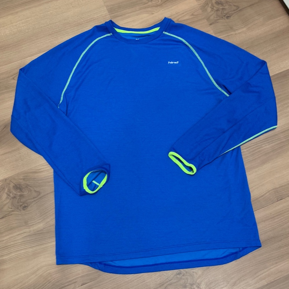 Hind Men’s Long Sleeve Athletic T-shirt - Sz L